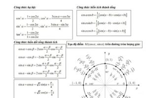 Công thức hạ bậc trong toán học