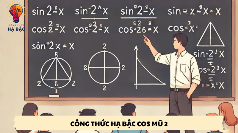 công thức hạ bậc cos mũ 2