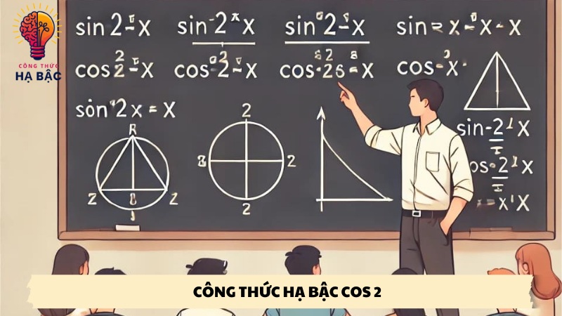 công thức hạ bậc cos 2