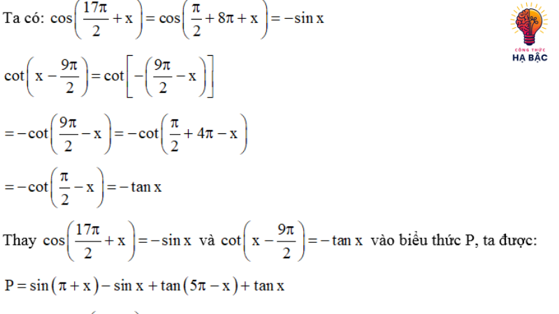 công thức hạ bậc lớp 11